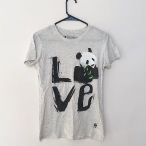 Panda Love Graphic Tee